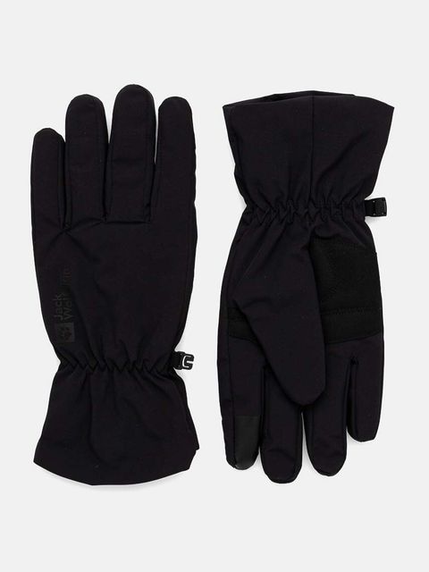 Jack Wolfskin rękawiczki kolor czarny A63075 - zdjęcie produktu nr 1