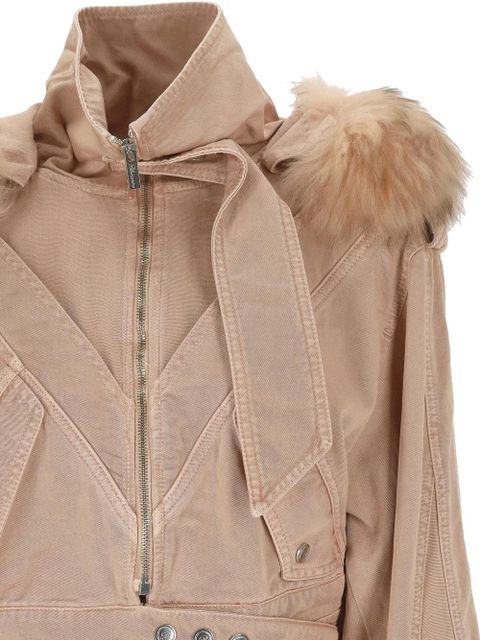Blumarine beige cropped jacket - Neutrals