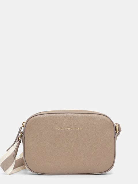 Tommy Hilfiger torebka kolor brązowy AW0AW17450 - zdjęcie produktu nr 1