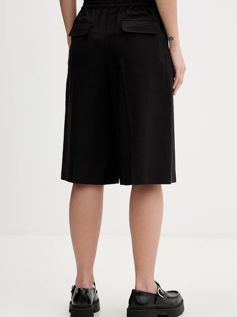 Karl Lagerfeld Jeans szorty z domieszką lnu - zdjęcie produktu nr 2