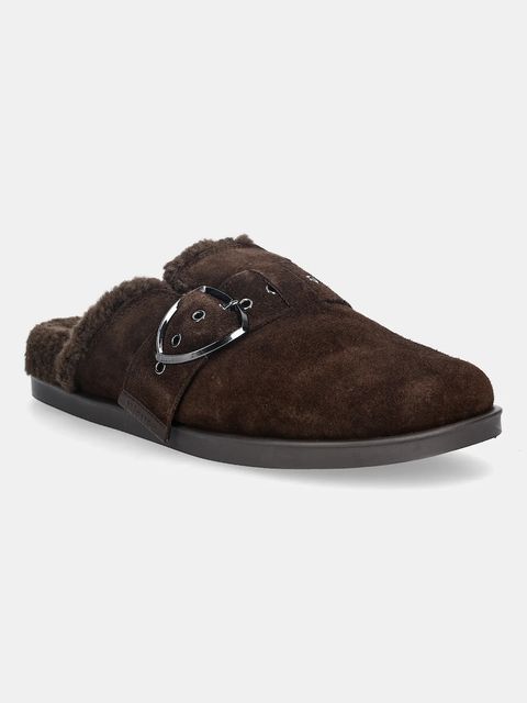 Blauer kapcie zamszowe GLADE kolor brązowy F5GLADE04/SUF - zdjęcie produktu nr 1