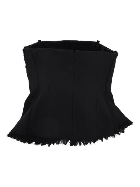 Simkhai Theodora fringed top - Black - zdjęcie produktu nr 2