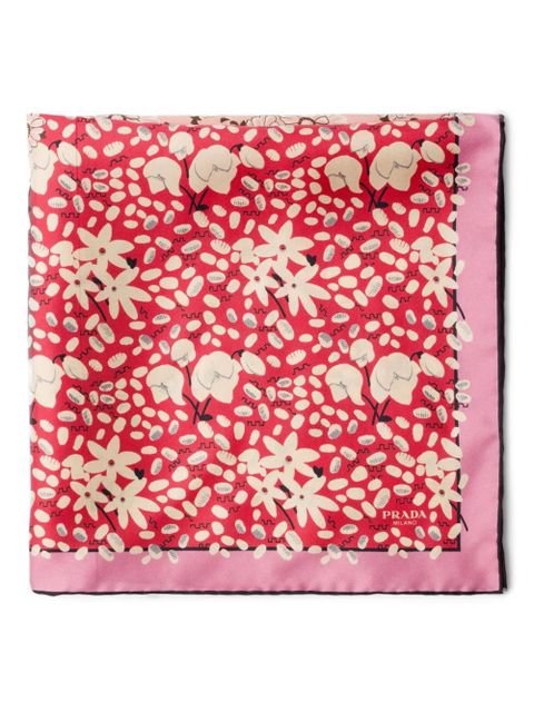 Prada sik scarf - Pink - zdjęcie produktu nr 1