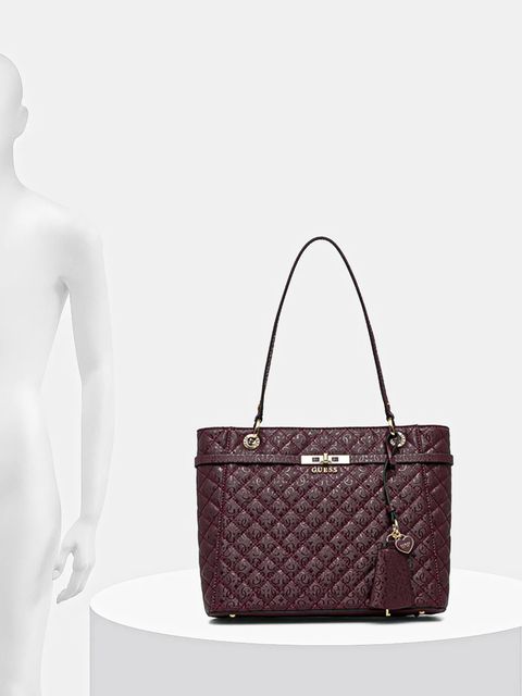 Guess torebka IDRA kolor bordowy HWGG81 57250