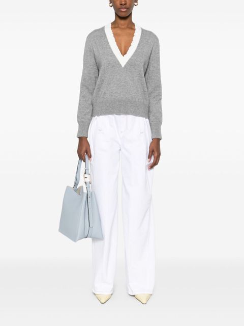 SANDRO wide-leg jeans - White - zdjęcie produktu nr 2