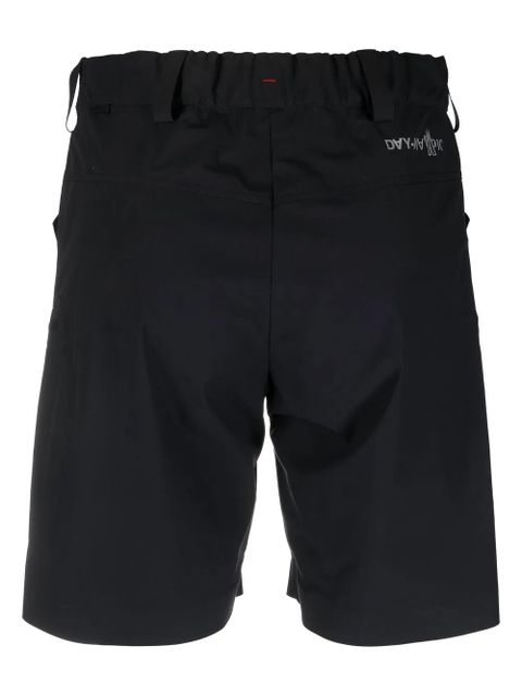 Moncler Grenoble logo-print wide shorts - Black - zdjęcie produktu nr 2