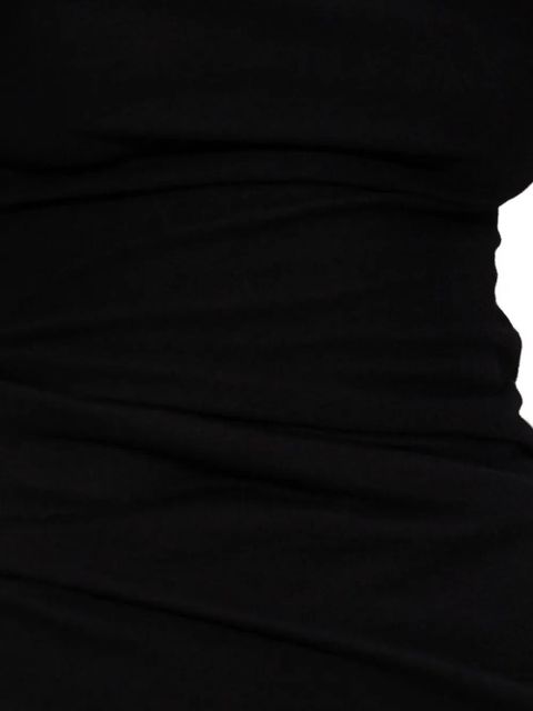 ENTIRE STUDIOS draped wool top - Black