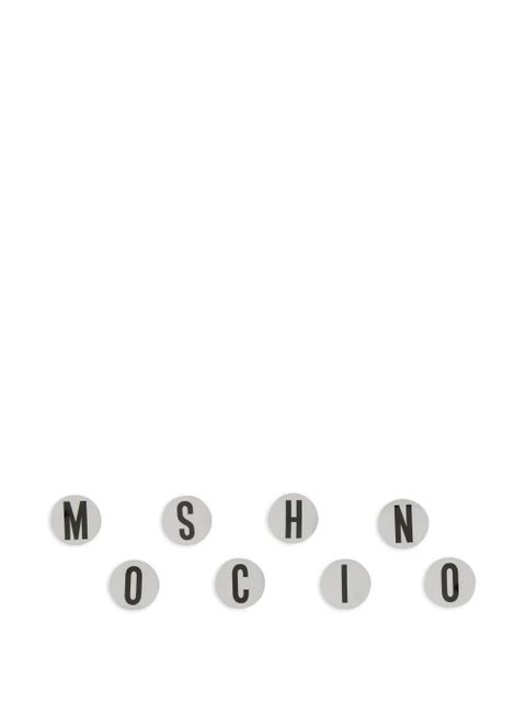 Moschino letter pins - White - zdjęcie produktu nr 1