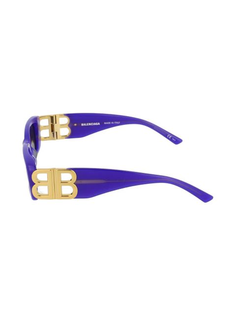 Balenciaga Eyewear rectangle-frame sunglasses - Purple