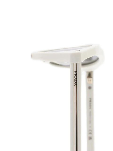 Prada Eyewear round-frame sunglasses - White