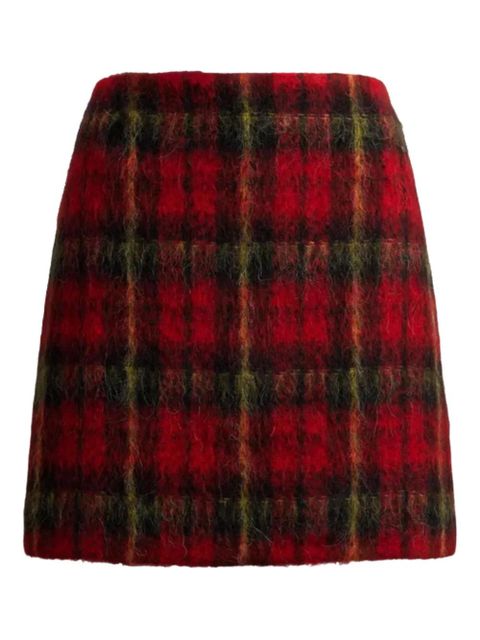 Lauren Ralph Lauren tartan mini skirt - Red - zdjęcie produktu nr 1