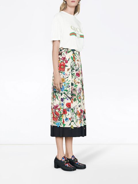 Gucci logo-print cotton T-shirt - White