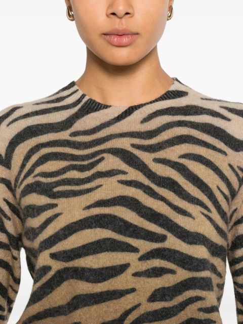 MC2 Saint Barth New Queen animal-print sweater - Neutrals