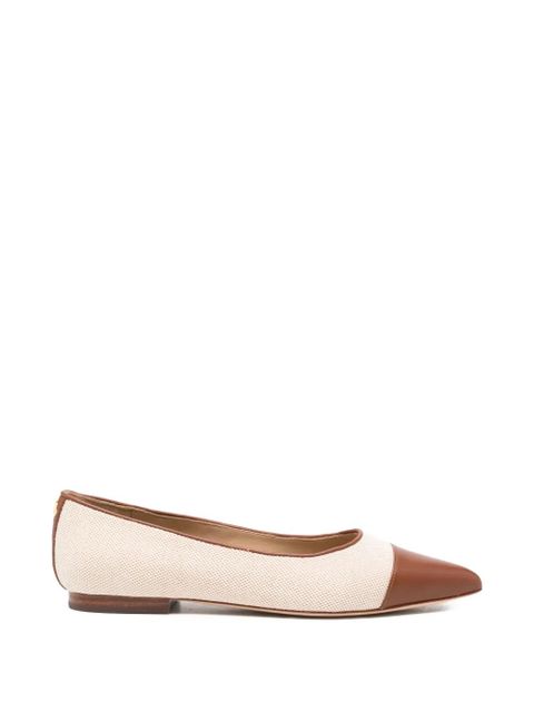 Lauren Ralph Lauren Londyn cap-toe ballet flats - Neutrals - zdjęcie produktu nr 1