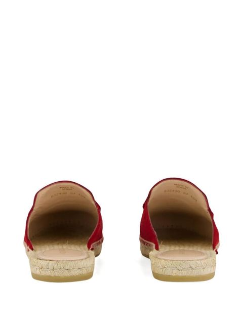 Gucci horsebit espadrille - Red