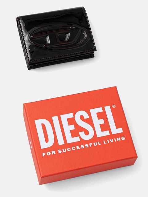 Diesel portfel 1DR 2.0 1DR BI FOLD III damski kolor czarny X10390.P8008