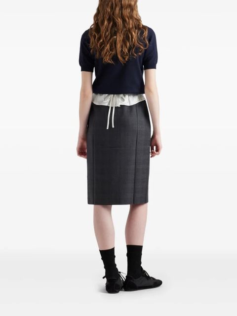Prada wool skirt - Grey