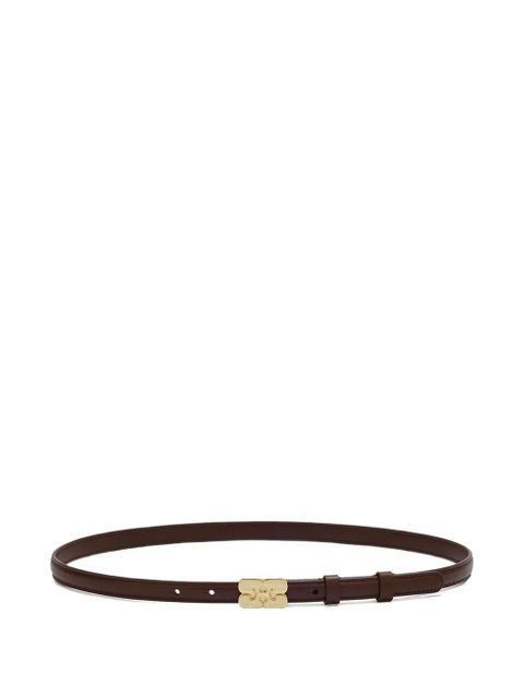 GANNI Kat logo-plaque belt - Brown - zdjęcie produktu nr 1