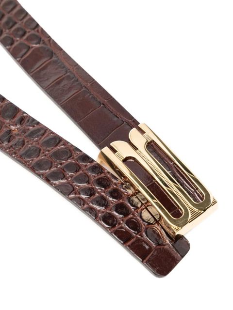 Victoria Beckham Frame belt - Red - zdjęcie produktu nr 2