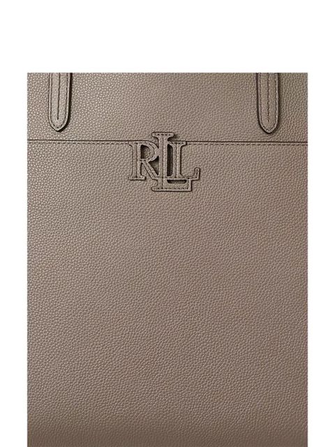 Lauren Ralph Lauren Large Cameryn logo-plaque tote bag - Brown