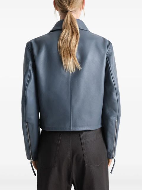 LEMAIRE cropped jacket - Blue