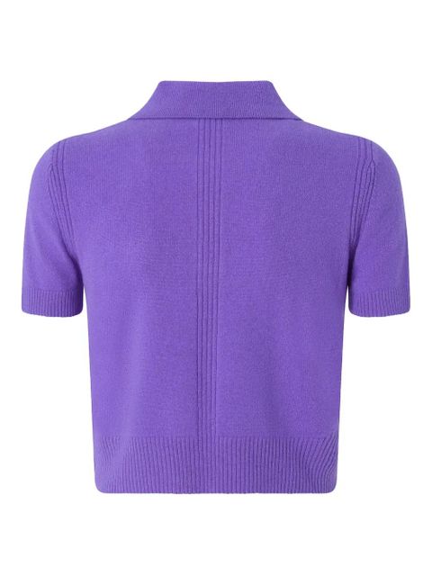 PINKO short-sleeve polo top - Purple - zdjęcie produktu nr 2