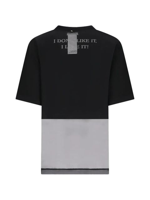 Sportmax Dottelia colourblock T-shirt - Black - zdjęcie produktu nr 1