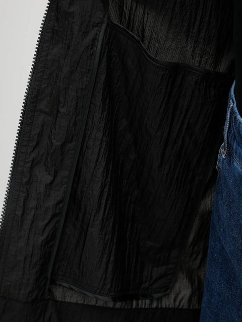 Karl Lagerfeld kurtka IKON damska kolor czarny przejściowa A3W15027