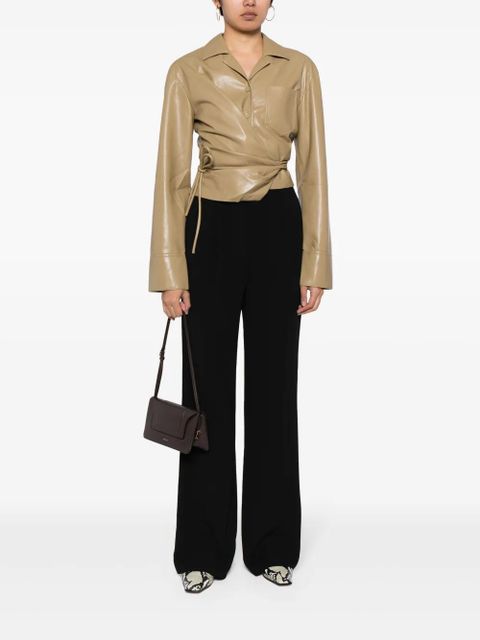 Nanushka Merano cropped shirt - Neutrals - zdjęcie produktu nr 2