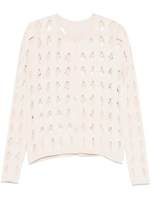 PINKO open-knit cardigan - Neutrals - zdjęcie produktu nr 1