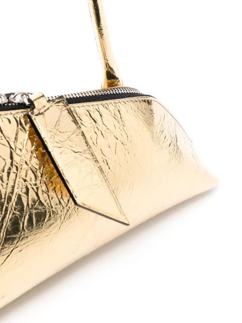 The Attico Sunrise shoulder bag - Gold