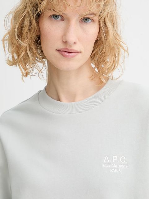 A.P.C. bluza SWEAT STANDARD RUE MADAME
