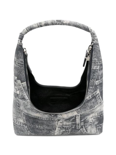 Marge Sherwood printed charm-detail shoulder bag - Grey
