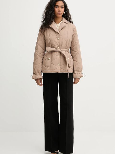 Liu Jo kurtka kolor brązowy przejściowa TA6225 T324A - zdjęcie produktu nr 2