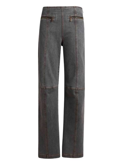 ETRO Pegaso-embroidered jeans - Grey - zdjęcie produktu nr 1