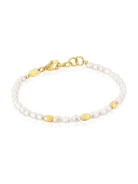 Tous bransoletka ze srebra pokrytego złotem