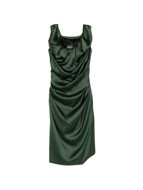 Vivienne Westwood Ginnie Amber draped dress - Green - zdjęcie produktu nr 1