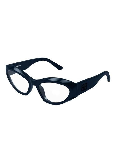 Balenciaga Eyewear cat-eye glasses - Blue - zdjęcie produktu nr 2