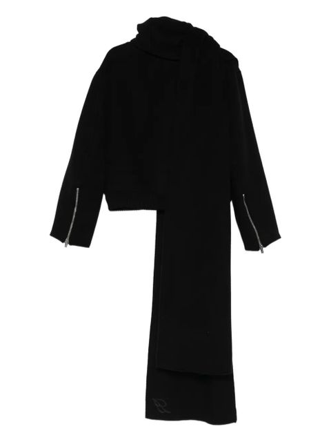 Blumarine Giaccone zip-up bomber - Black - zdjęcie produktu nr 2