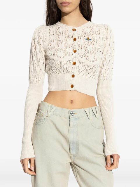 Vivienne Westwood Ella cardigan - White
