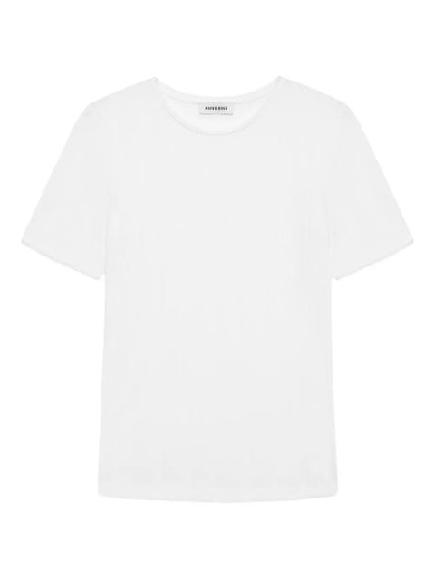 ANINE BING Pia T-shirt - White - zdjęcie produktu nr 1