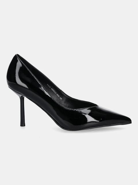 Answear.LAB szpilki skórzane kolor czarny