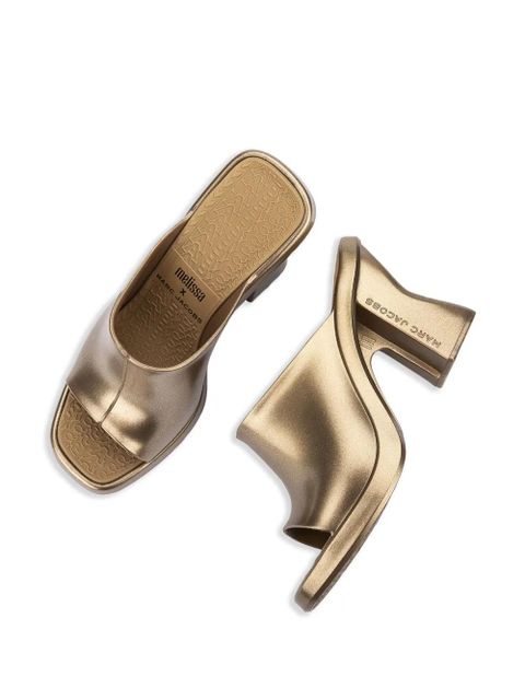 Marc Jacobs x Melissa 90mm sandals - Gold