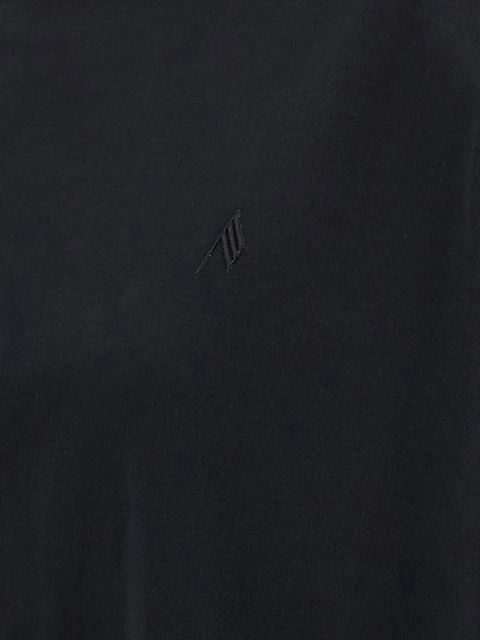 The Attico mock-neck T-shirt - Black