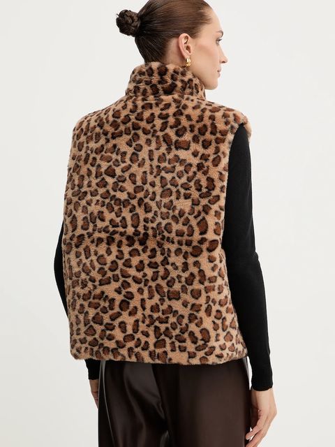 Morgan bezrękawnik kolor brązowy zimowy 5GILEO