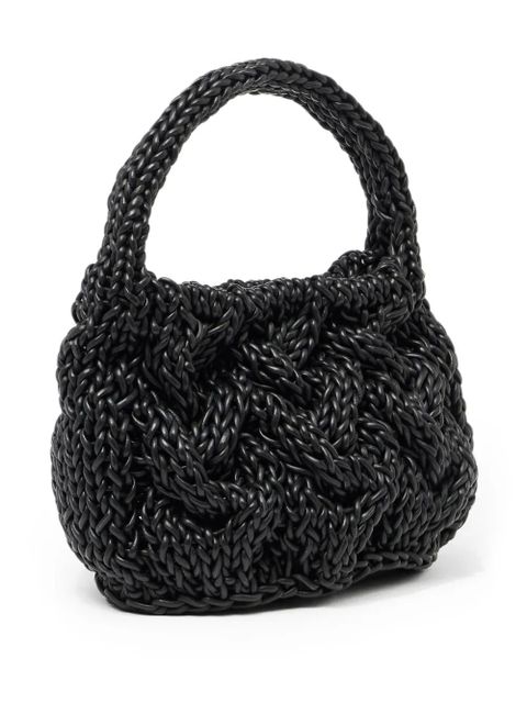 JW Anderson small Cable Knit bag - Black