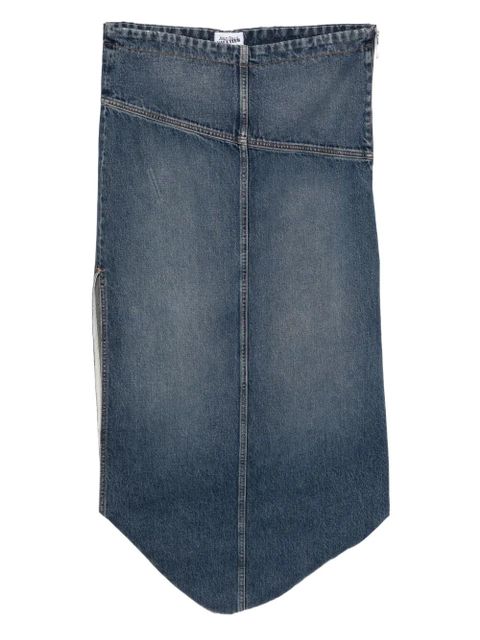 Jean Paul Gaultier zipped denim skirt - Blue - zdjęcie produktu nr 1