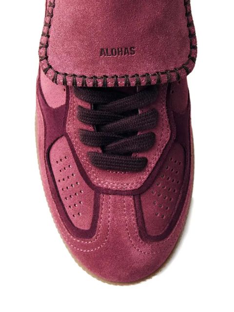 ALOHAS suede low-top sneakers - Red