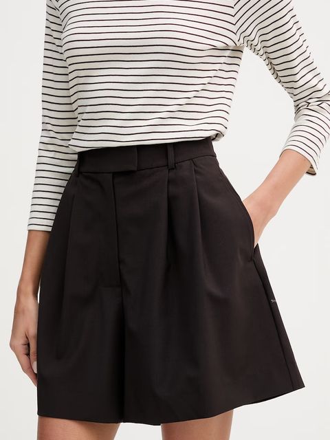 Lacoste szorty damskie z wełną - zdjęcie produktu nr 2