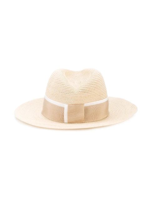 Maison Michel Henrietta fedora hat - Neutrals